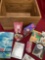I Love Lucy/ Lucille Ball items & wood crate. 12 pieces