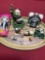 Panda items & Baked Goods tray. 10 pieces