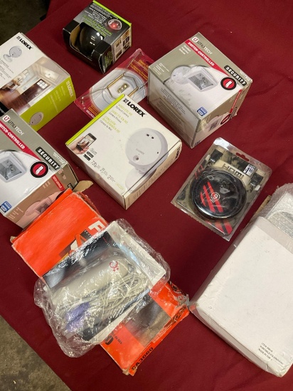 New. Lorex products, cable, fan, filter, etc. 10 pieces