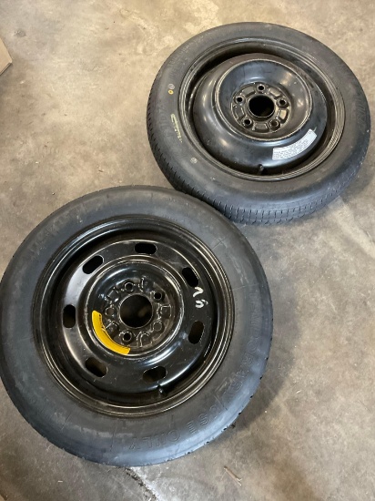 Kenda & Firestone temporary spare wheels & tires
