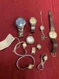 Assorted watches & pieces. 10 pieces