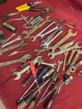 Assorted tools. Over 50 pieces