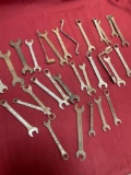 Assorted wrenches. 30 pieces