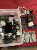 Assorted items, Kindle, cell phone, cameras, remotes, etc. Over 36 pieces