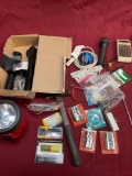 Assorted items. Flashlight, hammer, etc. Over 25 pieces