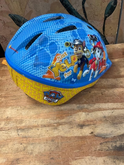 Paw Patrol child's helmet