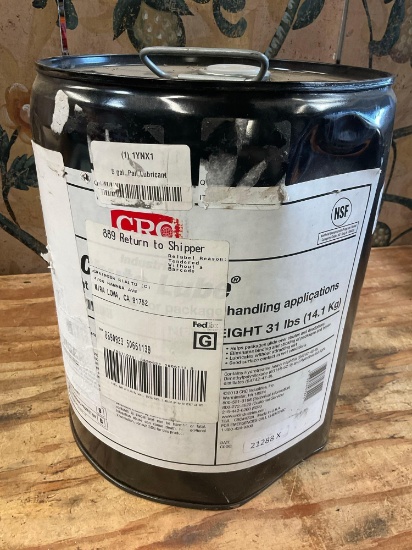 CRC Chute Lub, 31 lbs, silicone lubricant
