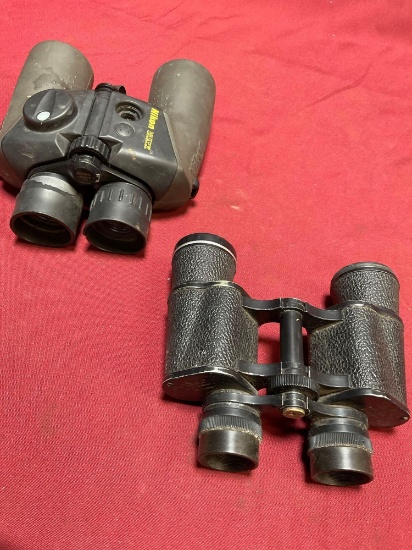 Nikon 105903 AN & Selsi lightweight No 122991 binoculars. 2 pieces