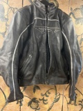 Targa size 42 motorcycle jacket. Zipper works