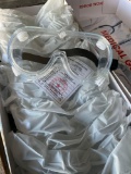 Box of New medical goggles. 15 pieces in box