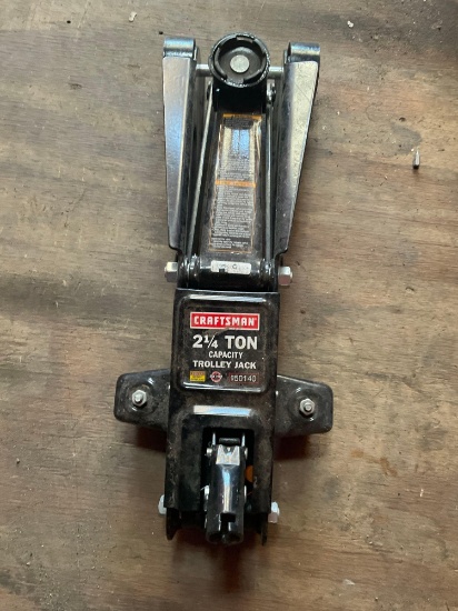 Craftsman 2 1/4 ton trolly jack, works no handle