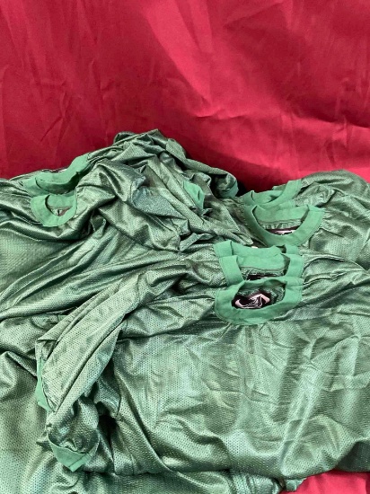 New, small, green, jerseys. 30 pieces