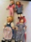 Vintage Baitz dolls with tags. 4 pieces