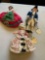 Vintage Les Poupees De Marley Paris dolls with tags. 3 pieces