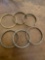 Bracelets. 6 pieces