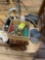 Box of misc tack, etc