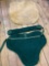 Fleece bareback pad with cinch, & Fleece saddle pad