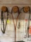 3 Leather breastplates of various designs