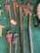 Group of plumber's wrenches