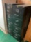 Hirsh four drawer metal file cabinets with keys. 2 pieces