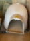 Dog igloo & foldable metal crate