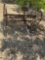Antique hay rake, used as yard art
