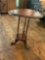 Vintage hardwood side table 28