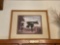 Vintage Collectors framed #36 Cow print by Charles Wysocki. 17