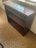 Wood bookcase. 32