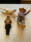 Vintage dolls. 3 pieces