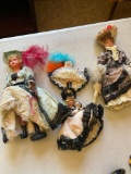 Vintage dolls. 4 pieces