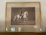 J Plank 1958 Piaffe framed art. 14