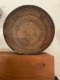 Vintage woven Native American basket. 8