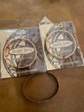 2) New Woodstock Cooper bangles 1) Cooper bangle. 3 pieces total
