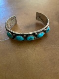 Turquoise cuff bracelet