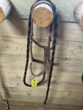 Halter with lead.