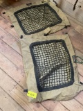 The Hay Pillow slow feeder. 2 pieces