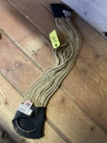 Mohair cinch with Cashel cinch protectors 30