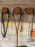3 Leather breastplates of various designs