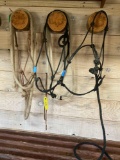 Rope halters and leads. 3 pieces