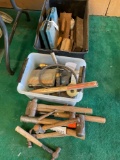 Lot. Concrete tools, hammers, propane torchers, etc