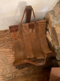 Wood frame fire wood holder 22
