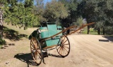 1800's Governess Cart, made in Ireland. Builder - Geoghegan and Son's