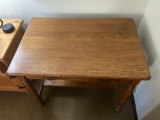 Vintage single drawer table 28