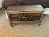 Vintage cedar chest. 25
