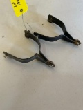 Spurs, steel no straps. 1 pair