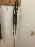 Nylon horse halter with lead. 2 pieces