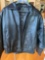 Burks Bay, Bus'n Bikers, Men's Leather motorcycle Jacket size Large