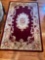 Area rug 100% wool pile, design 510 Aubusson. 3' x 5'