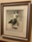 Signed R. H. Palenske, Greyhound- Worlds Champion Trotter framed art. 12